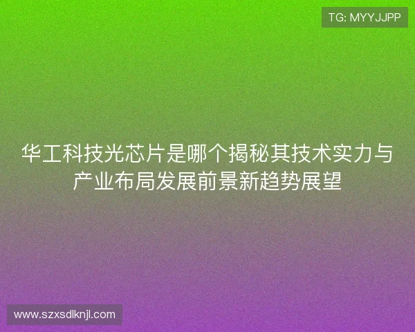 华工科技光芯片是哪个揭秘其技术实力与产业布局发展前景新趋势展望